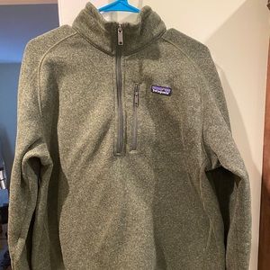 Patagonia 1/4 zip men’s better sweater large